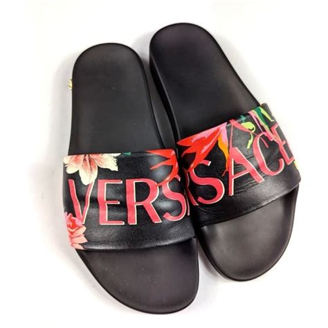 versace floral mania sandals|Buy Versace Wmns Slide 'Floralmania Print' .